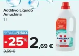 Carrefour Additivo Liquido Amuchina offerta
