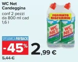 Carrefour WC Net Candeggina offerta