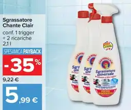 Carrefour Sgrassatore Chante Clair offerta