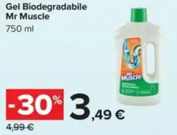 Carrefour Gel Biodegradabile Mr Muscle offerta