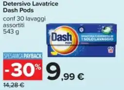 Carrefour Detersivo Lavatrice Dash Pods offerta