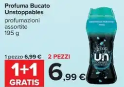 Carrefour Profuma Bucato Unstoppables offerta