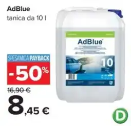 Carrefour AdBlue tanica offerta