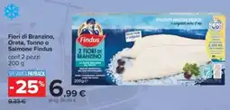 Carrefour Fiori di Branzino, Orata, Tonno o Salmone Findus offerta