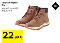 Carrefour Polacchi Uomo Tex offerta