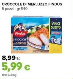 Oasi Croccole di merluzzo FINDUS offerta
