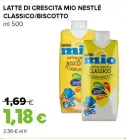 Oasi Nestle Latte di crescita mio nestlé classico/biscotto offerta