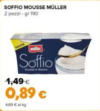 Oasi Soffio mousse MÜLLER offerta