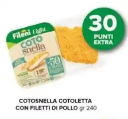 Oasi Fileni Cotosnella cotoletta con filetti di pollo offerta