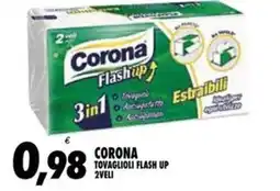 Compri Meglio Corona tovaglioli flash up 2veli offerta