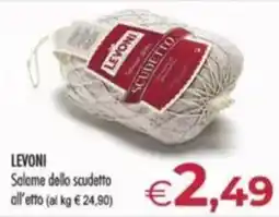 MerSi Supermercati LEVONI Salame dello scudetto offerta