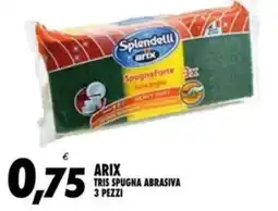 Compri Meglio Arix tris spugna abrasiva 3 pezzi offerta