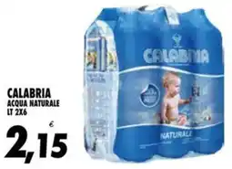 Compri Meglio Calabria acqua naturale offerta