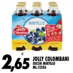 Compri Meglio Jolly colombani succhi mirtillo offerta