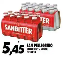 Compri Meglio San pellegrino bitter dry rosso offerta