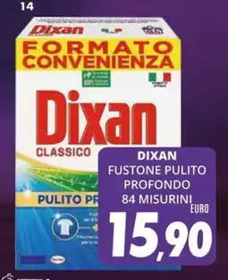 Compri Meglio Dixan fustone pulito profondo 84 misurini offerta