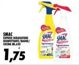 Compri Meglio Smac express sgrassatore disinfettante/bagno/ cucina offerta