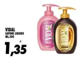 Compri Meglio Vidal sapone liquido offerta