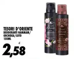 Compri Meglio Tesori d'oriente deodoranti hammam/ orchidea/loto offerta