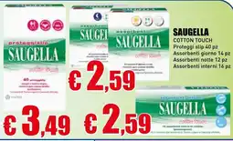 Casalandia SAUGELLA cotton touch offerta