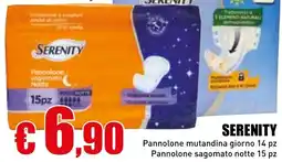 Casalandia SERENITY Pannolone sagomato notte 15 pz offerta