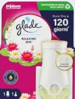 Casalandia GLADE relaxing zen Profumatore per ambiente elettrico offerta