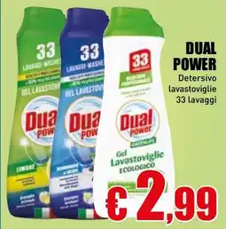 Casalandia DUAL POWER Detersivo Lavastoviglie offerta