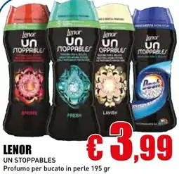 Casalandia LENOR un stoppables Profumo per bucato in perle offerta