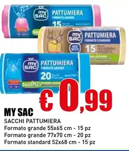 Casalandia MY SAC sacchi pattumiera offerta