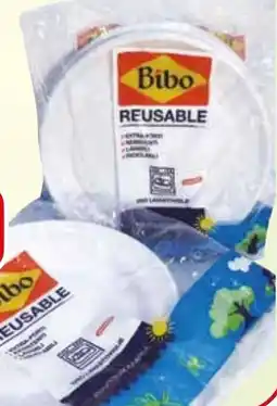 Casalandia BIBO Reusable Piatti Piani in Plastica Riutilizzabili 30 pz offerta