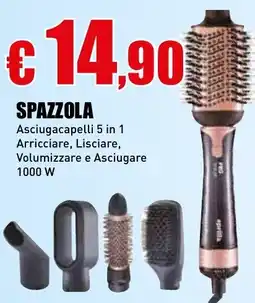 Casalandia Spazzola asciugacapelli 5 in 1 offerta