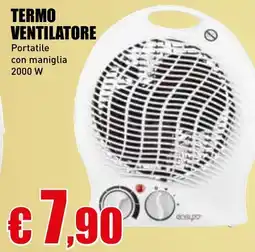 Casalandia Termo ventilatore portatile offerta
