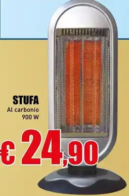 Casalandia STUFA Al carbonio 900W offerta