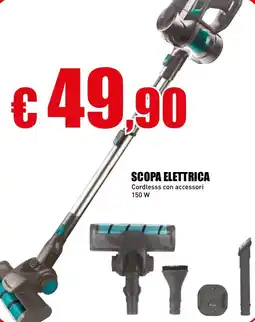 Casalandia Scopa elettrica cordlesss con accessori offerta