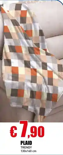 Casalandia PLAID Trendy 130x160 cm offerta