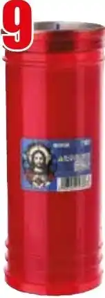 Casalandia Cero votivo Sacro Cuore 8x20 cm offerta