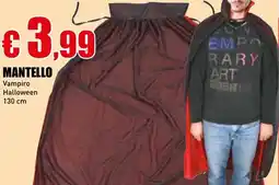 Casalandia Mantello vampiro halloween 130 cm offerta