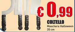 Casalandia Coltello maschera halloween 35 cm offerta