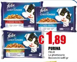 Casalandia Purina felix le ghiottonerie bocconcini offerta