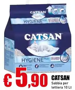 Casalandia CATSAN Sabbia per lettiera offerta