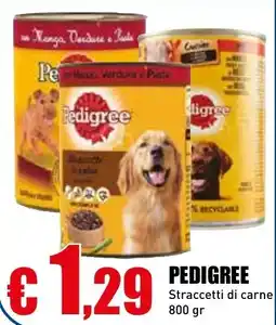 Casalandia PEDIGREE Straccetti di carne offerta