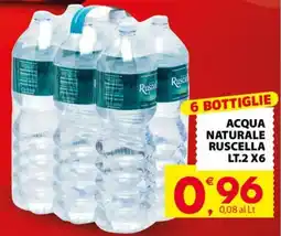 Despar Acqua naturale ruscella offerta
