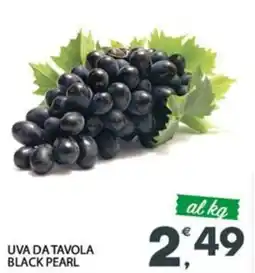 Despar Uva da tavola black pearl offerta
