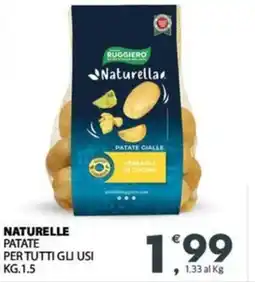 Despar Naturelle patate per tutti gli usi offerta