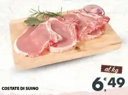 Despar Costate di suino offerta