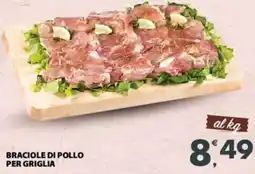 Despar Braciole di pollo per griglia offerta