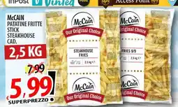 Il Genio Supermercato Mccain patatine fritte stick steakhouse offerta