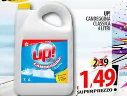 Il Genio Supermercato Up! candeggina classica offerta