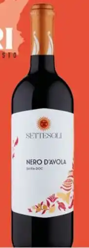 Despar Vino settesoli NERO D'AVOLA offerta