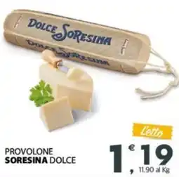 Despar Provolone soresina dolce offerta